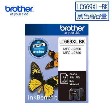 Brother LC669XL-BK+LC665XL-C/M/Y 原廠墨水4色組 歷史價格詳細信息