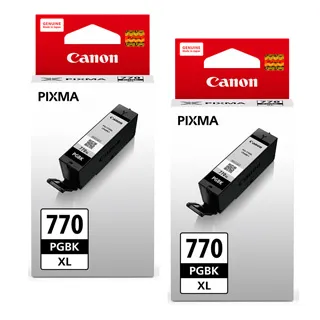 Canon PGI-770XL 黑色高容量原廠墨水匣 適用MG5770、MG6870、MG7770 含稅 歷史價格詳細信息