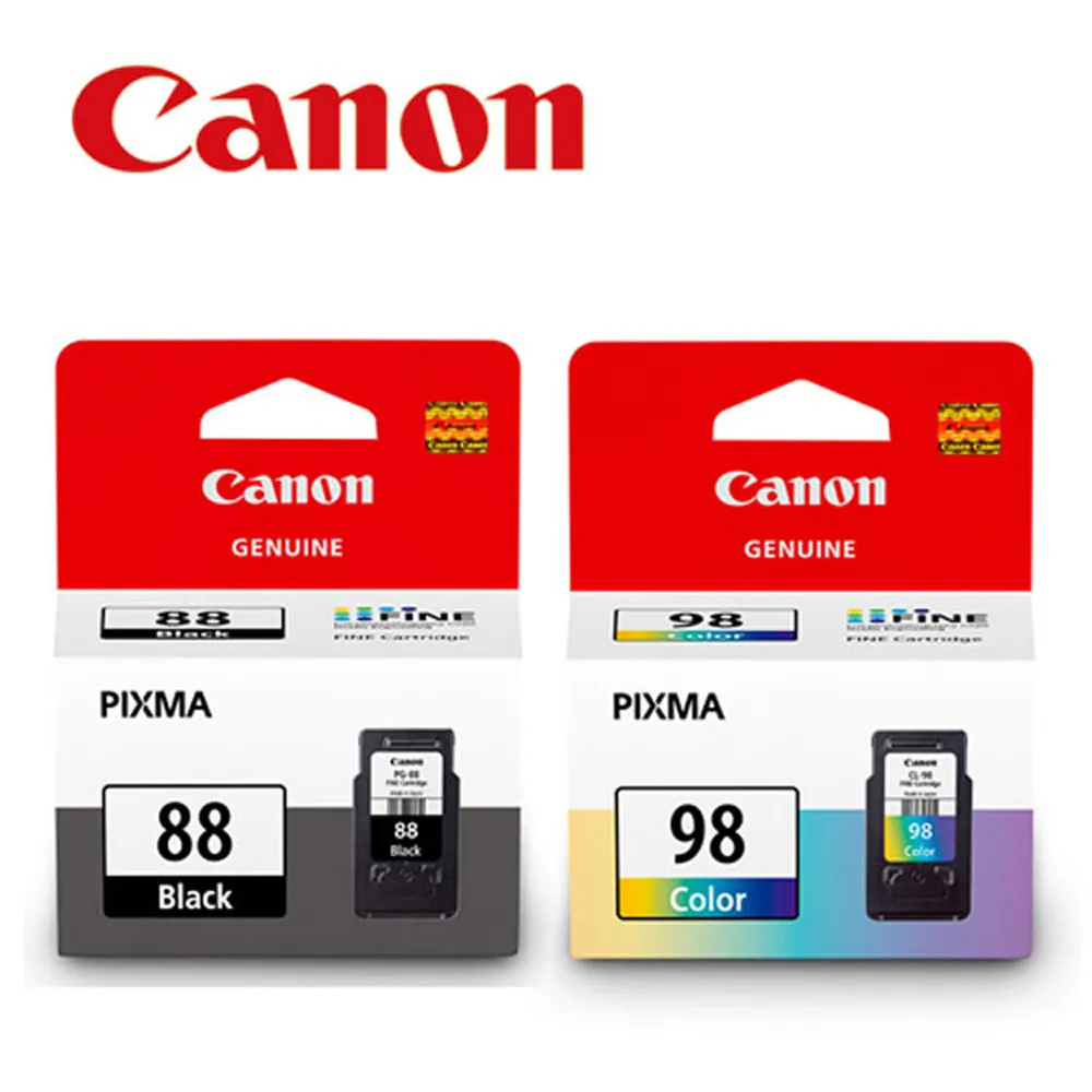 Canon PG-88+CL-98 原廠墨水匣組合(1黑1彩) 廠商直送 現貨 歷史價格詳細信息
