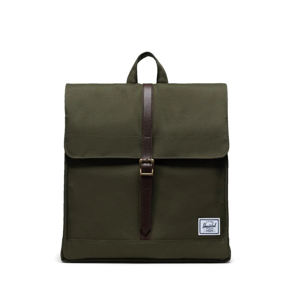 【Herschel】City Mid 後背包 輕量 拉鍊 磁扣 收納 14L - 極致黑 歷史價格詳細信息