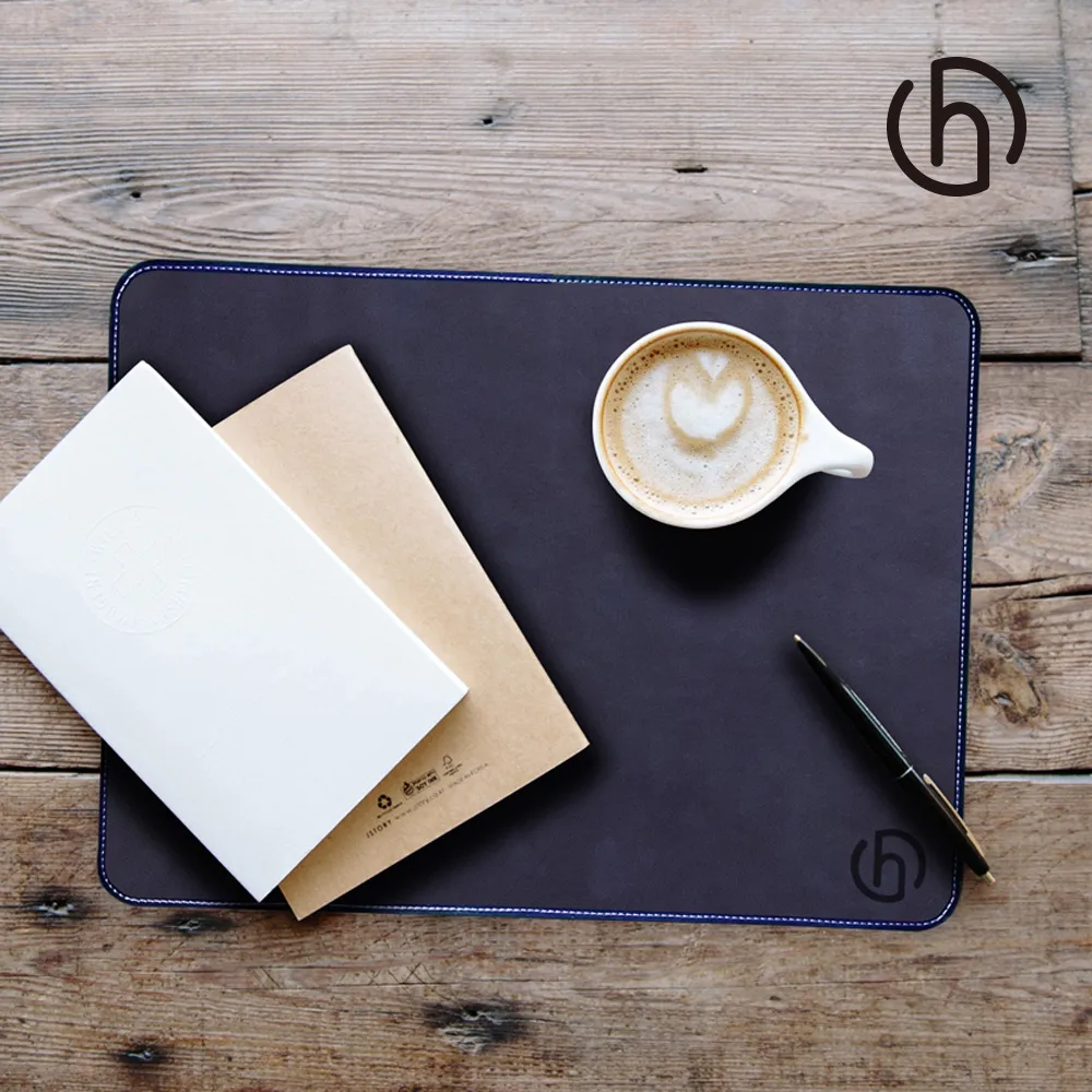 【HARK】經典皮革鼠墊/辦公室桌墊 (40x30cm) - 咖啡 歷史價格詳細信息