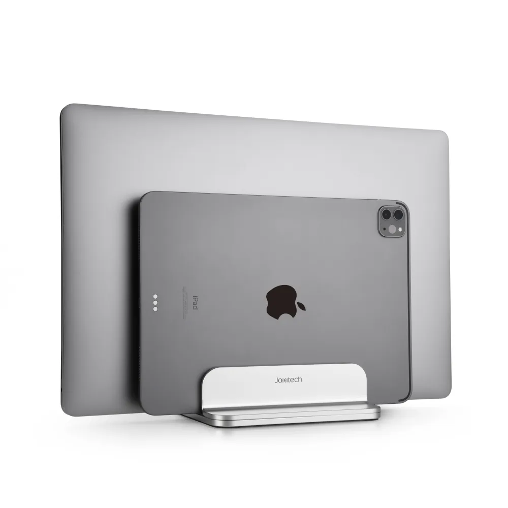 Jokitech 雙口垂直式筆電立架 鋁合金筆記型電腦收納架 歷史價格詳細信息