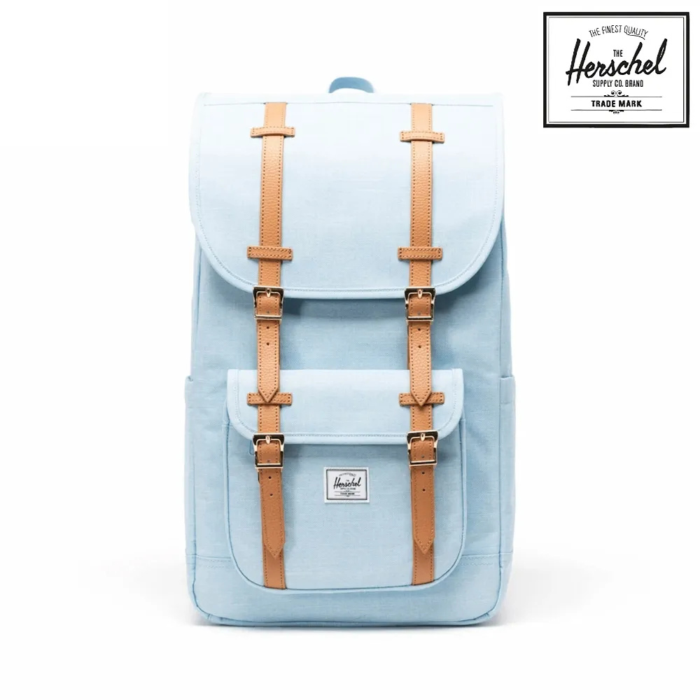 【Herschel】Little America™ 後背包 16吋筆電 大容量 減壓肩帶 21L - 青瓷綠 歷史價格詳細信息