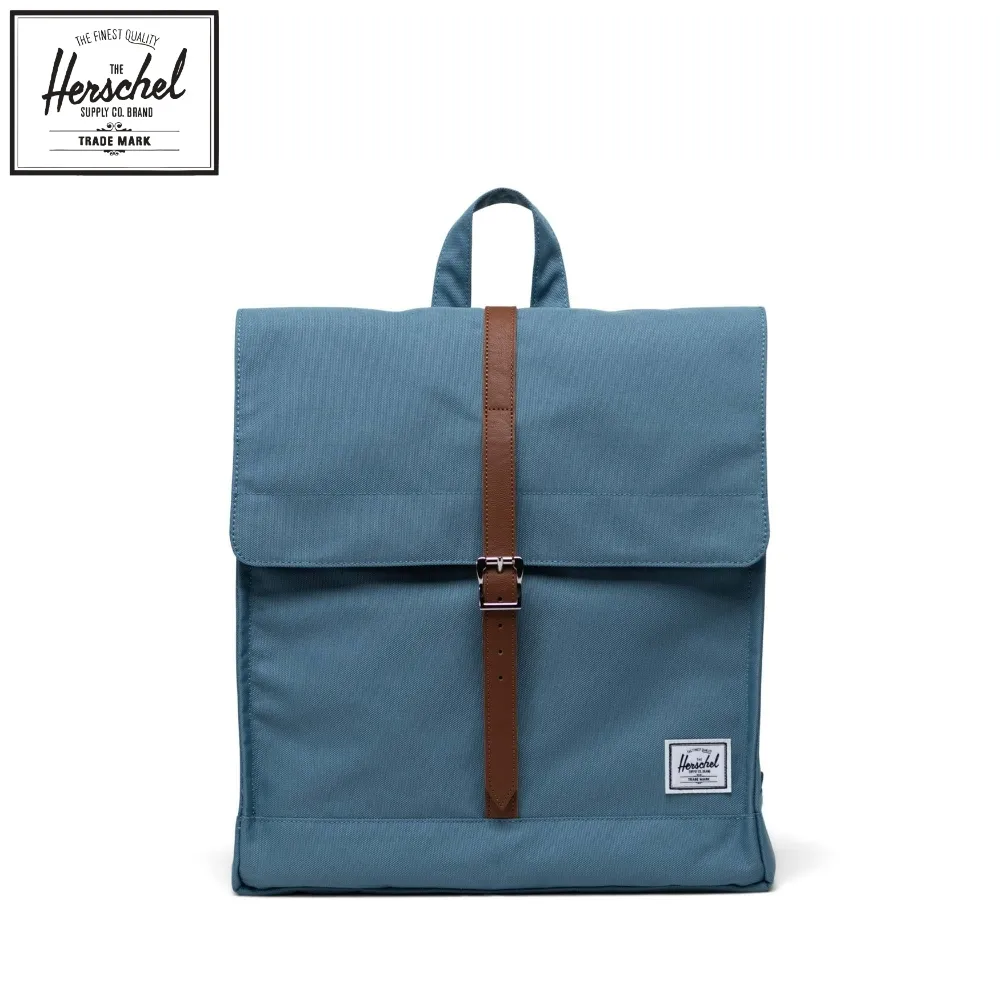 【Herschel】City Mid 後背包 輕量 拉鍊 磁扣 收納 14L - 極致黑 歷史價格詳細信息