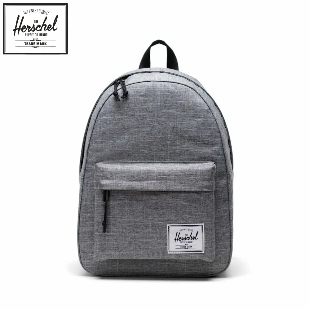 【Herschel】Classic™ 後背包 拉鍊 大容量 經典簡約 20L - 淺灰 歷史價格詳細信息