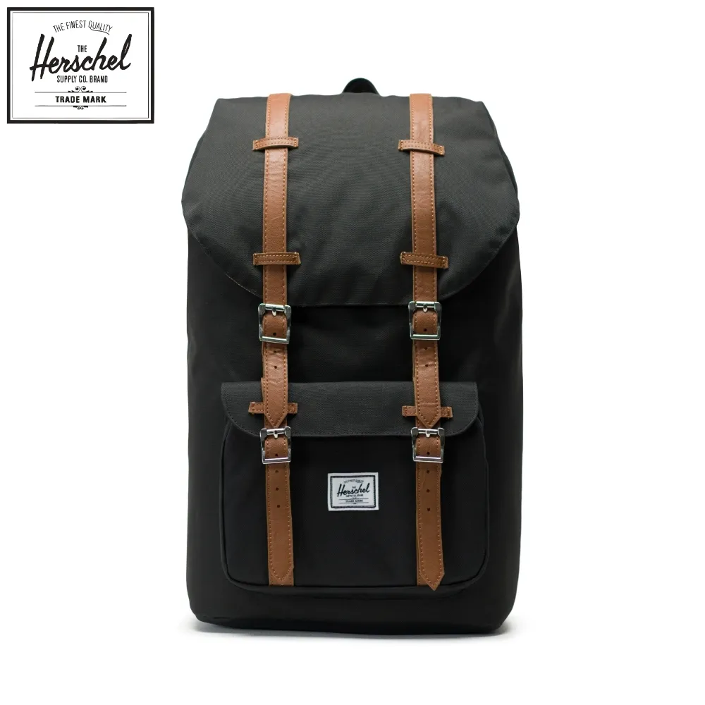 【Herschel】Little America後背包 15吋筆電 重磅帆布 大容量 拉鍊收納 25L - 典雅白 歷史價格詳細信息