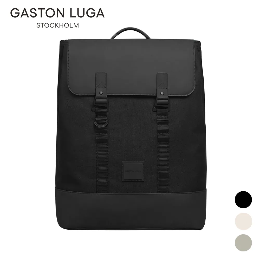 Gaston Luga Heritage 13吋單扣休閒後背包 - 經典黑【現貨】 歷史價格詳細信息