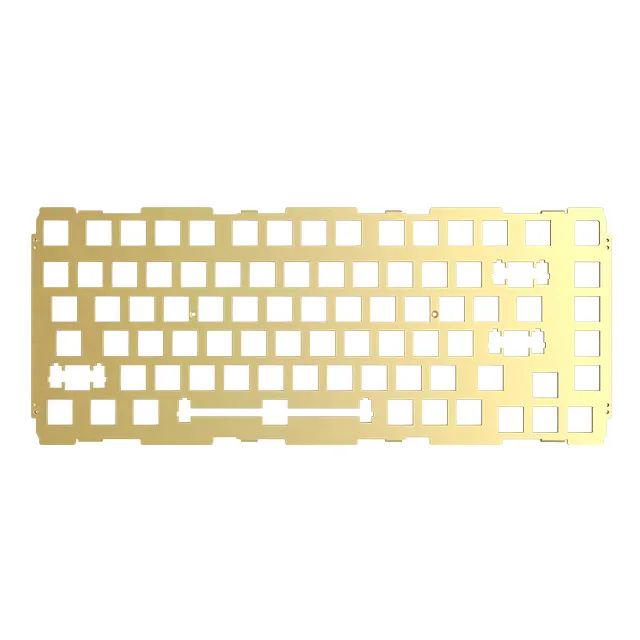 黃銅定位板客制化通 機械鍵盤60%鋁合金不銹鋼鈦合金 組件定做 歷史價格詳細信息