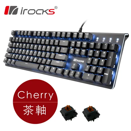 iRocks K75M 黑色上蓋單色背光機械式鍵盤-紅軸 歷史價格詳細信息