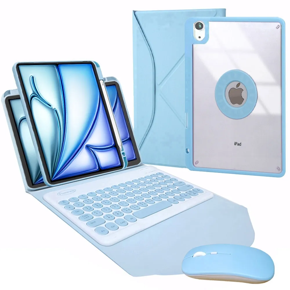 Powerway For iPad Air 3/Pro10.5吋平板專用筆槽型二代分離式藍牙鍵盤/皮套 歷史價格詳細信息