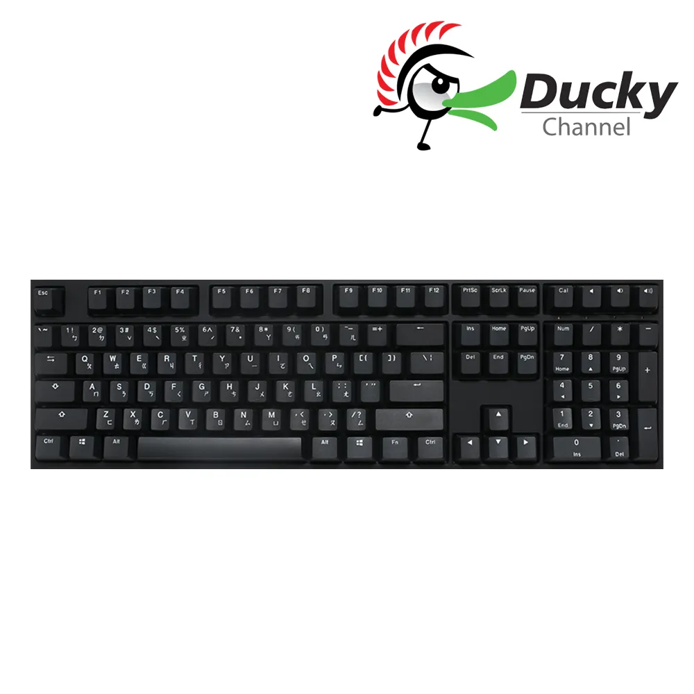 Ducky One 2 魅影黑 DKON1808 機械鍵盤 中 英/108鍵/PBT/全新燈光架構 歷史價格詳細信息