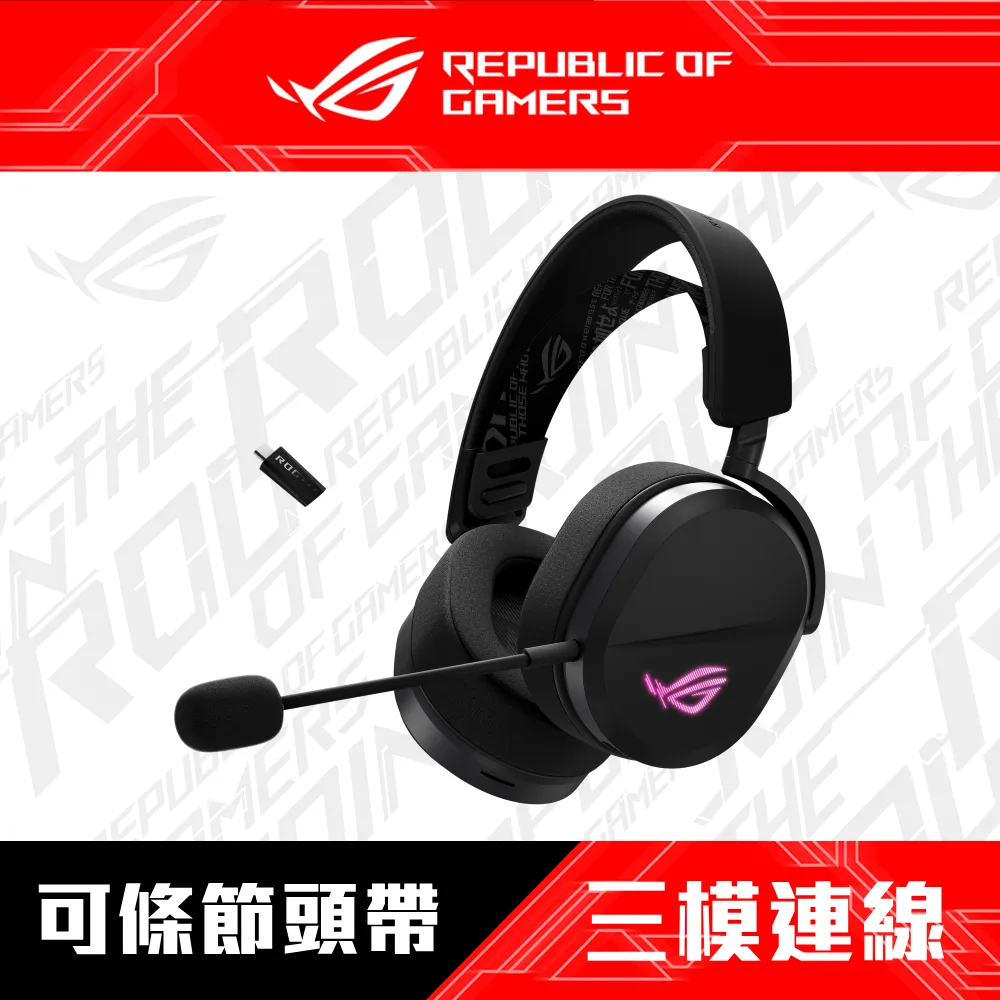 ROG Pelta 無線電競耳機 三模連線 快速充電 可調式頭帶 多平台相容 耳機麥克風 歷史價格詳細信息