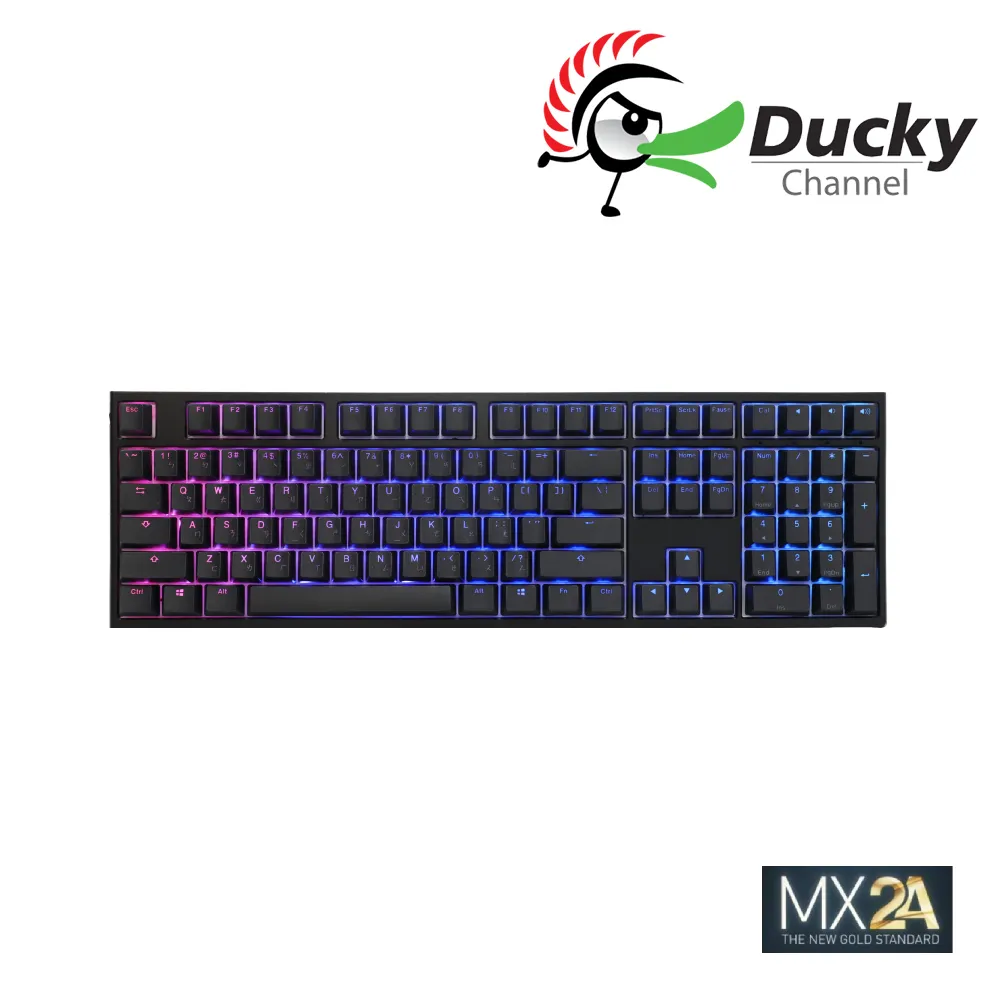 Ducky ONE 2 RGB 108鍵PBT二色鍵帽機械式鍵盤TTC快銀軸英文 歷史價格詳細信息