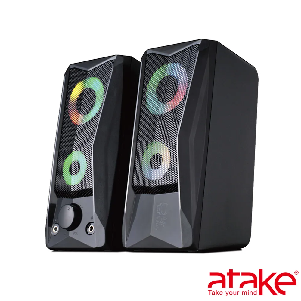 【ATake】惡霸桌上型多媒體喇叭 X9 /USB電源供電 歷史價格詳細信息