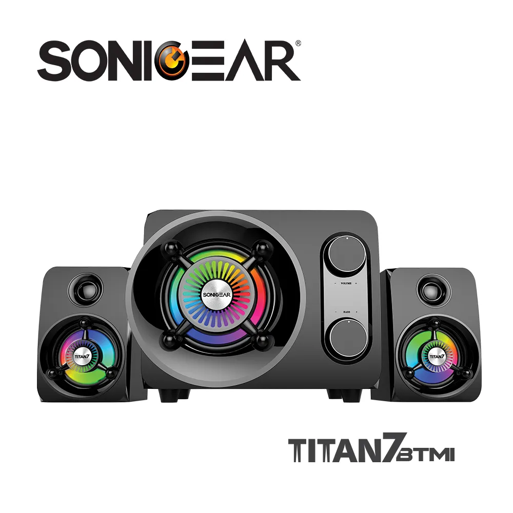 【SONICGEAR】TITAN 2 炫彩USB 2.0多媒體音箱 歷史價格詳細信息