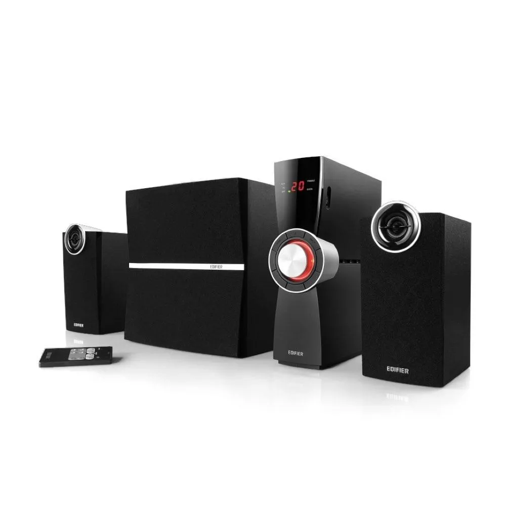 Edifier C2XD 漫步者全木質音箱 遙控2.1數位喇叭 歷史價格詳細信息