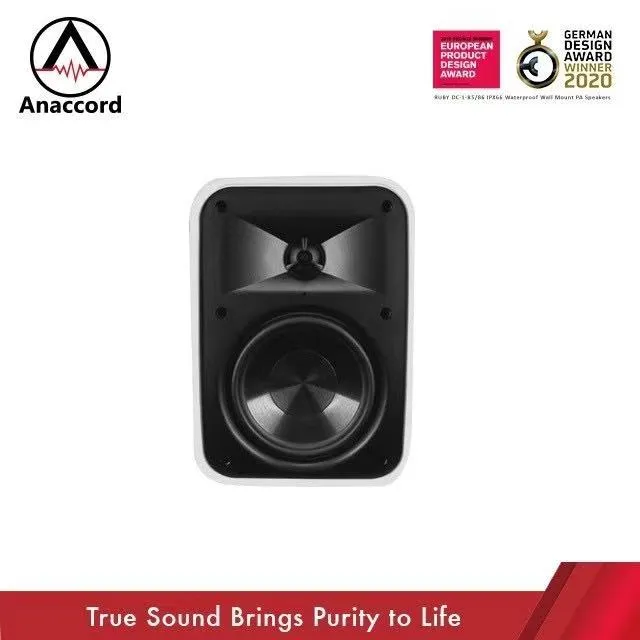 Anaccord 雅那歌音響  壁掛式衛星音箱 壁掛式喇叭  (MA-31) 歷史價格詳細信息