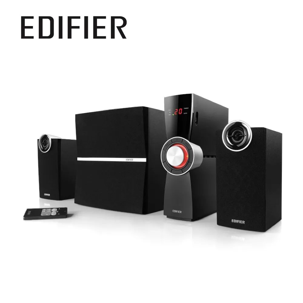 Edifier C2XD 漫步者全木質音箱 遙控2.1數位喇叭 歷史價格詳細信息