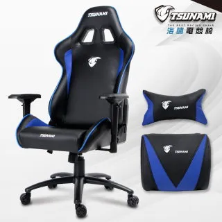 【TSUNAMI】尊榮頂級工學皮革電競賽車椅-紅黑款 歷史價格詳細信息