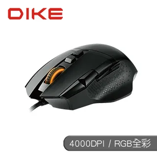 DIKE Milvus九鍵全彩RGB電競滑鼠-黑 DGM765 歷史價格詳細信息
