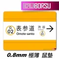 BORSU極薄鼠墊_TRAVEL_東京山手線 歷史價格詳細信息