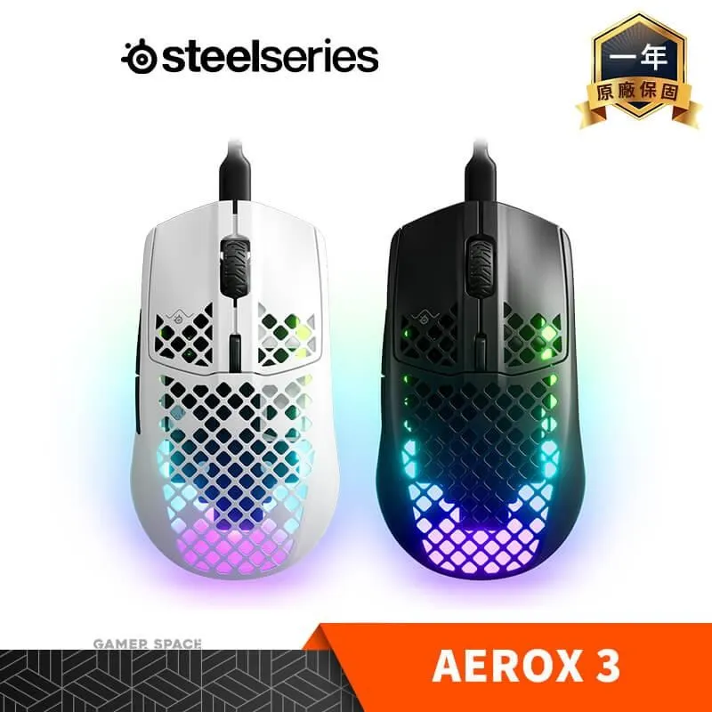 SteelSeries Aerox 3 電競滑鼠 RGB光學滑鼠 黑色 有線 電競 有線滑鼠 V76 歷史價格詳細信息