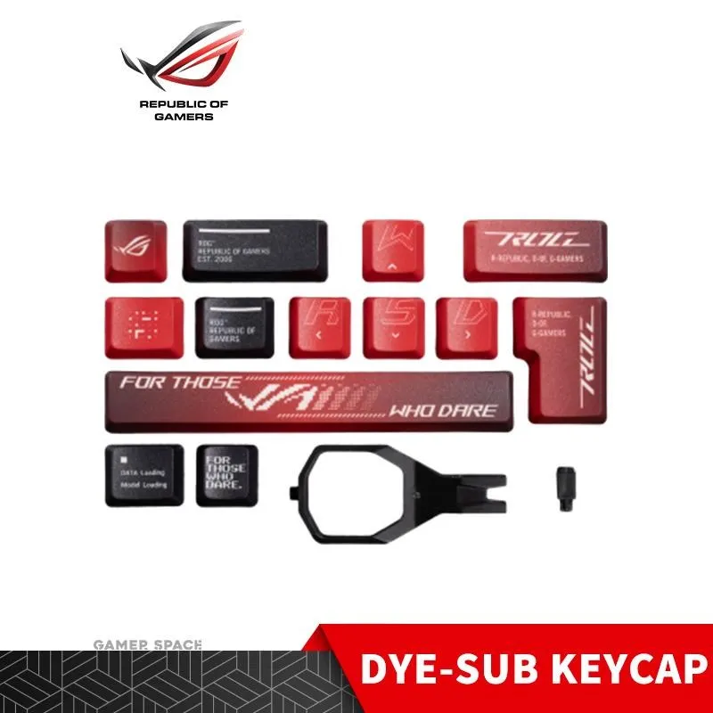 ASUS華碩 ROG PBT Keycap Set 二色成型/PBT/英文/鍵帽組/鍵帽/原價屋 歷史價格詳細信息