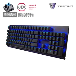 TESORO鉄修羅  GRAM剋龍劍幻彩版TKL(80%鍵盤)-青軸中文-醇黑 歷史價格詳細信息