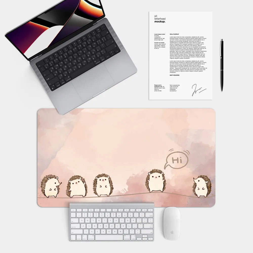 刺蝟 大尺寸 電競滑鼠墊 餐墊 辦公桌墊 歷史價格詳細信息