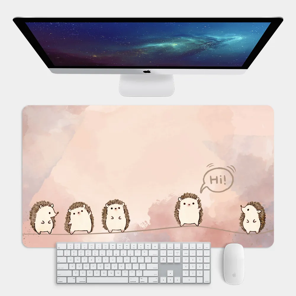 刺蝟 大尺寸 電競滑鼠墊 餐墊 辦公桌墊 歷史價格詳細信息