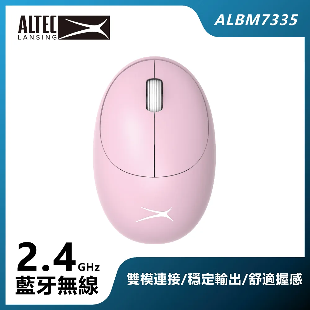 ALTEC LANSING超適握感雙模無線滑鼠/ALBM7335/藍/白/粉/青/灰｜史泰博 歷史價格詳細信息