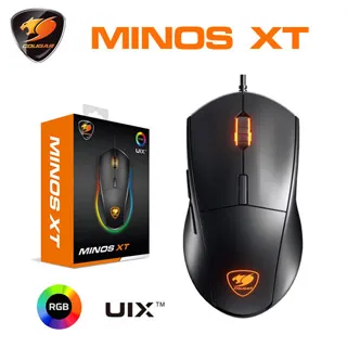 Cougar 美洲獅 Minos XT 電競滑鼠 ADNS-3050/4000DPI/強大的RGB背光 歷史價格詳細信息