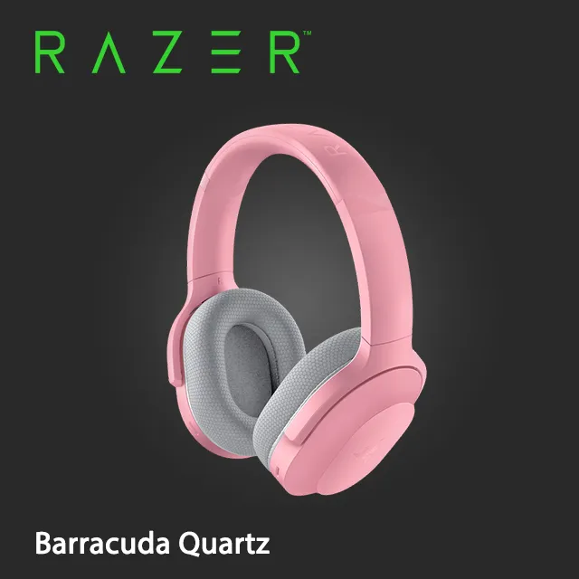 【Razer 雷蛇】梭魚Barracuda Quartz 無線電競耳機麥克風_粉晶(RZ04-03790300-R3M1) 歷史價格詳細信息