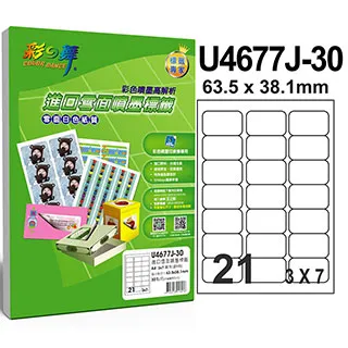 彩之舞進口噴墨專用標籤 35格圓形 U6809J-30*5包 歷史價格詳細信息