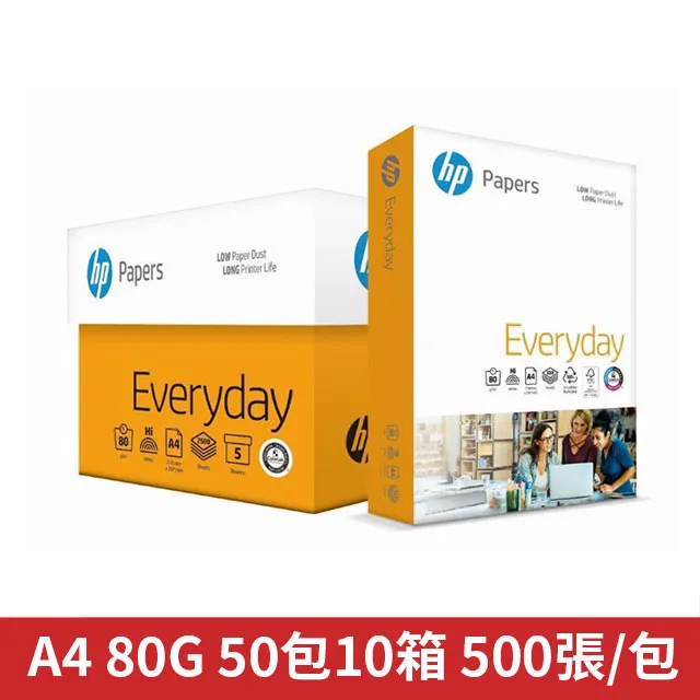 HP惠普-多功能影印紙A4 80G(5包) 歷史價格詳細信息