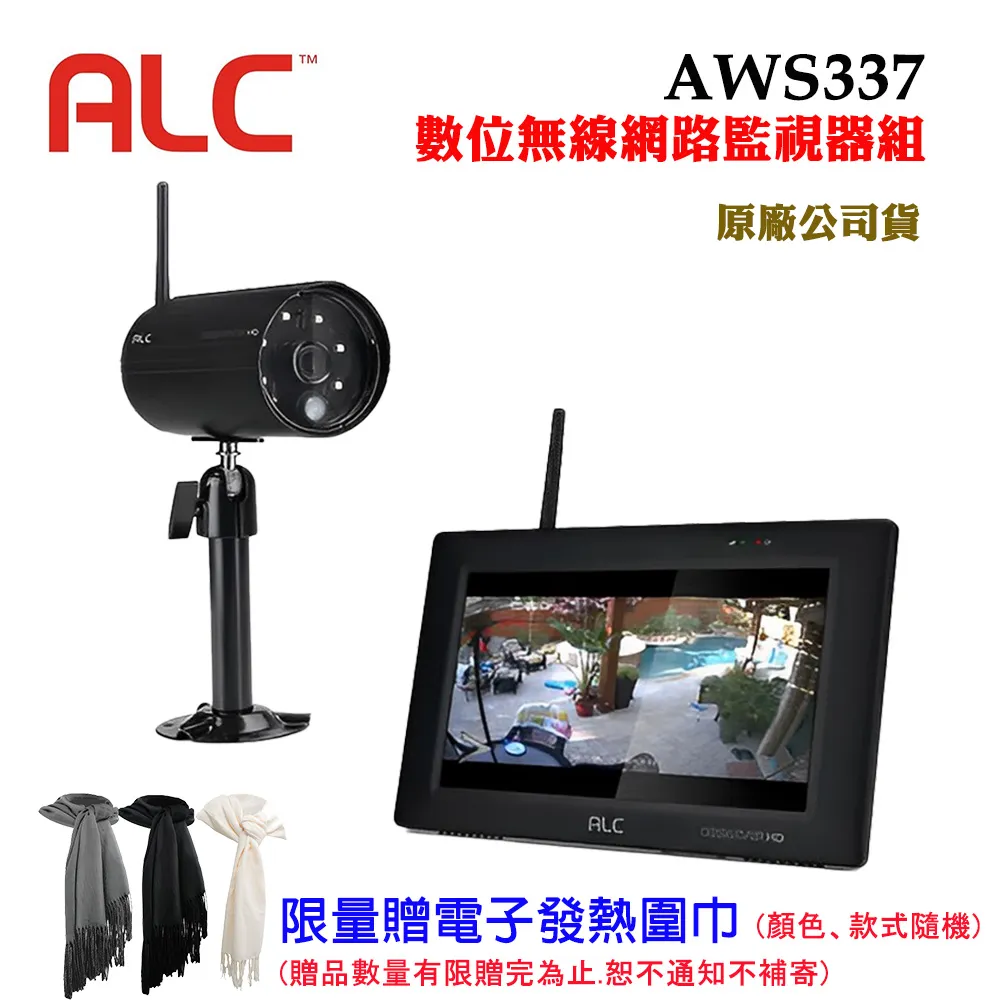 ALC AWS337 數位無線網路監視器組 歷史價格詳細信息