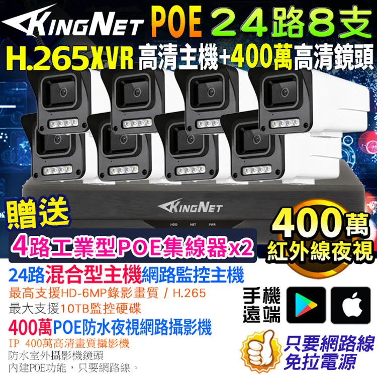 XVR 網路監控 12路4支套餐 POE 300萬高清 歷史價格詳細信息