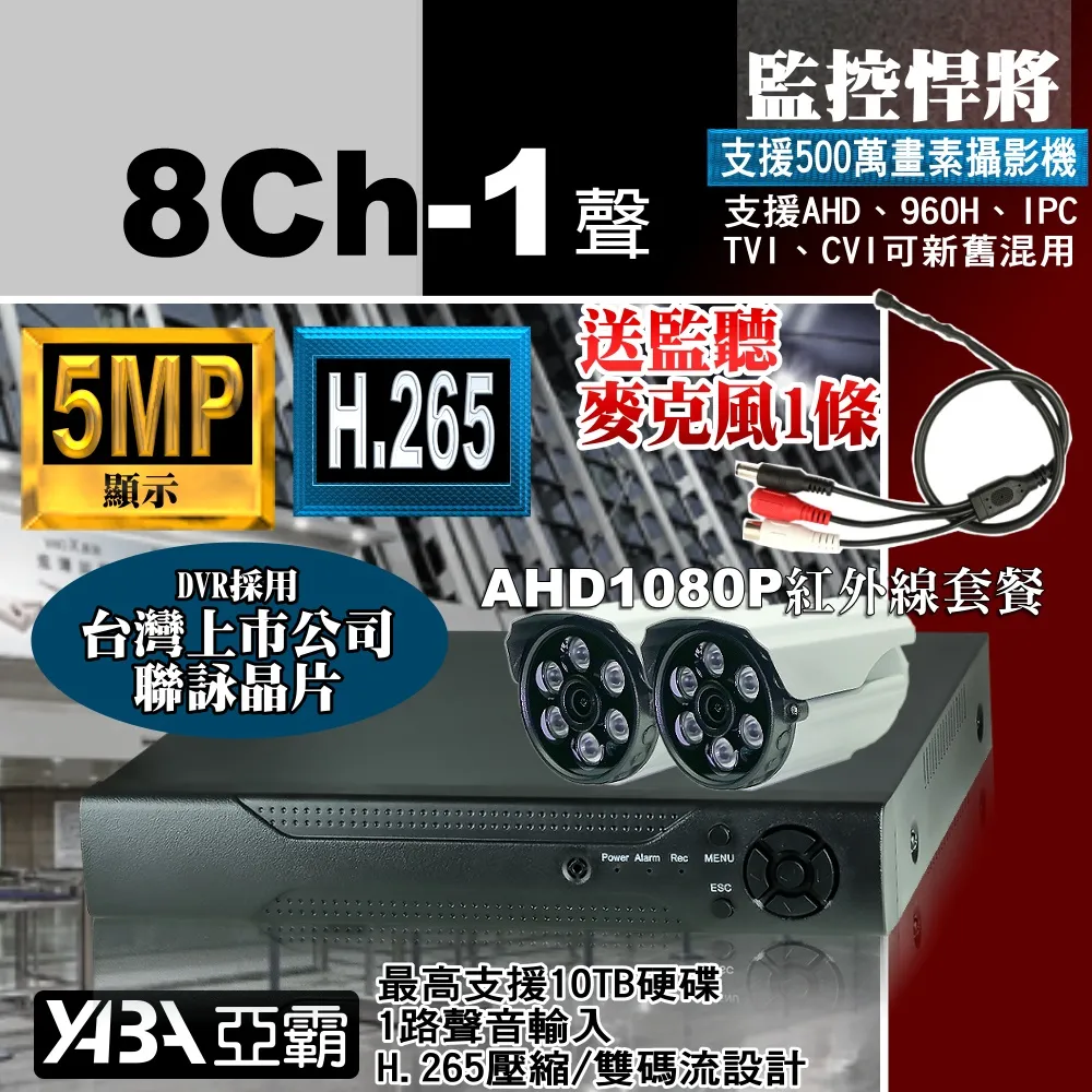 8路監控主機 人臉偵測 500萬 5MP 手機遠端 歷史價格詳細信息
