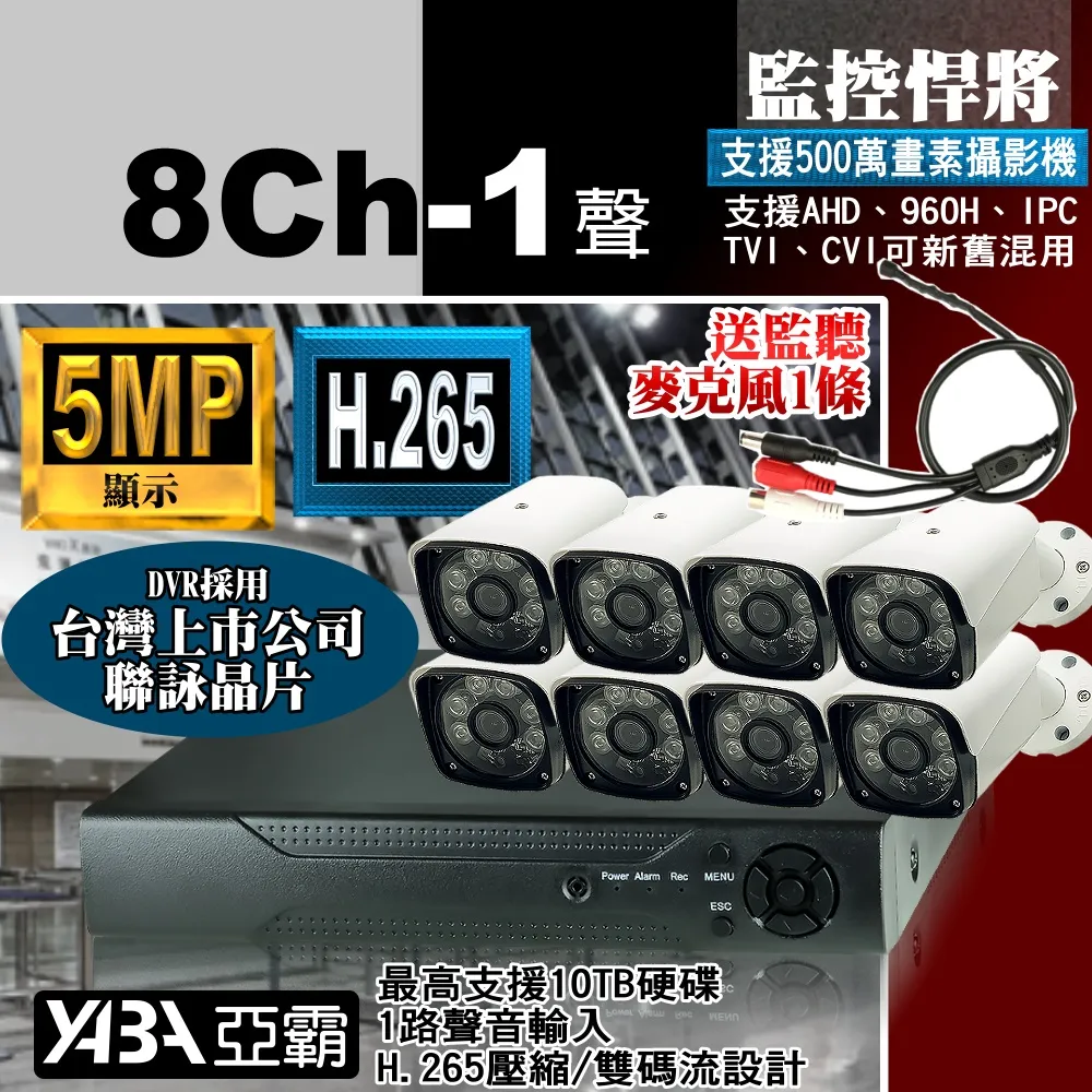 8路4音 DVR 監控主機 八路混合型  數位監控 8CH 監視器主機 歷史價格詳細信息