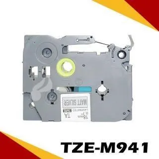 Brother TZe-M941 特殊規格標籤帶 ( 18mm 銀底黑字 ) 歷史價格詳細信息