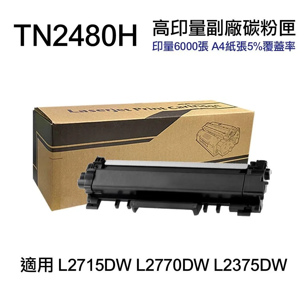 Brother TN2480 高容量副廠碳粉匣 歷史價格詳細信息