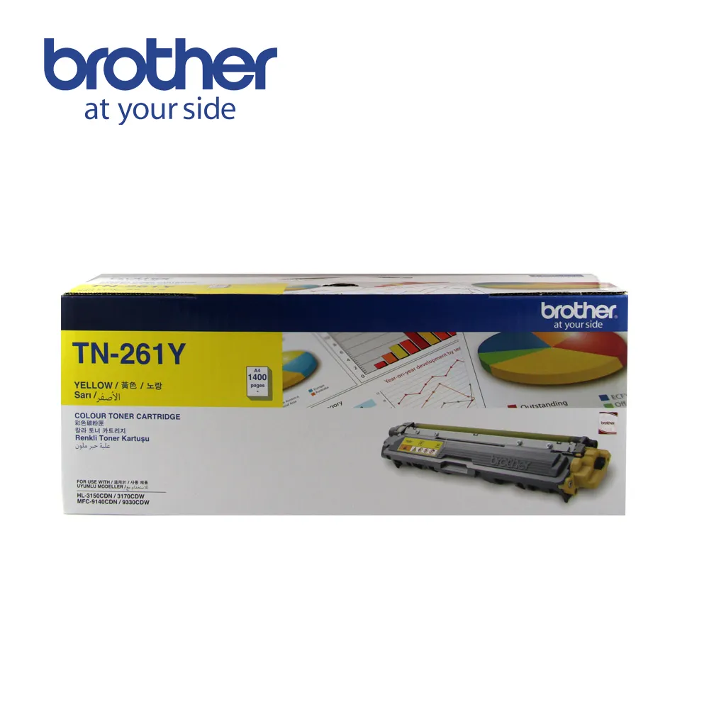 Brother 黃色碳粉匣 TN-261Y 歷史價格詳細信息