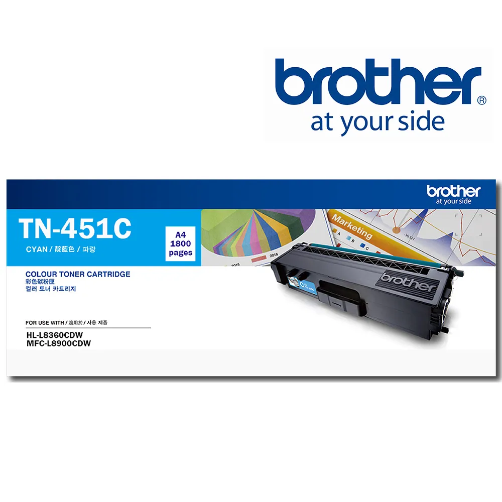 Brother TN-451C 原廠藍色碳粉匣 歷史價格詳細信息