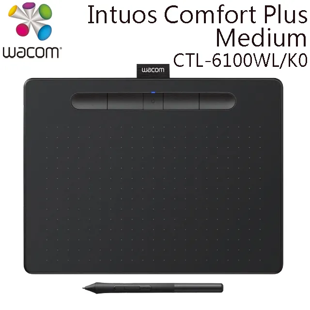 Wacom Intuos Comfort Plus Medium 繪圖板 (藍牙版)(黑) 歷史價格詳細信息