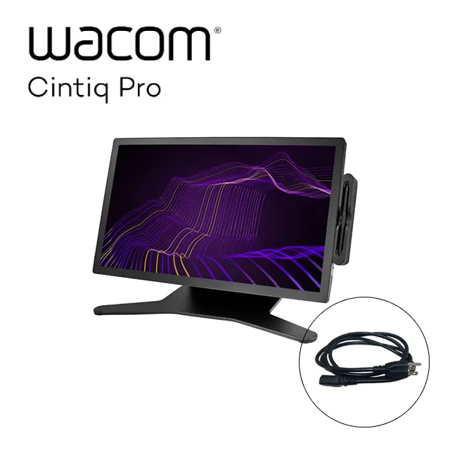 Wacom Cintiq Pro 27HD touch觸控液晶繪圖螢幕+1.8米電源線_品字頭+Pro 27 Ergo stand 腳架 歷史價格詳細信息