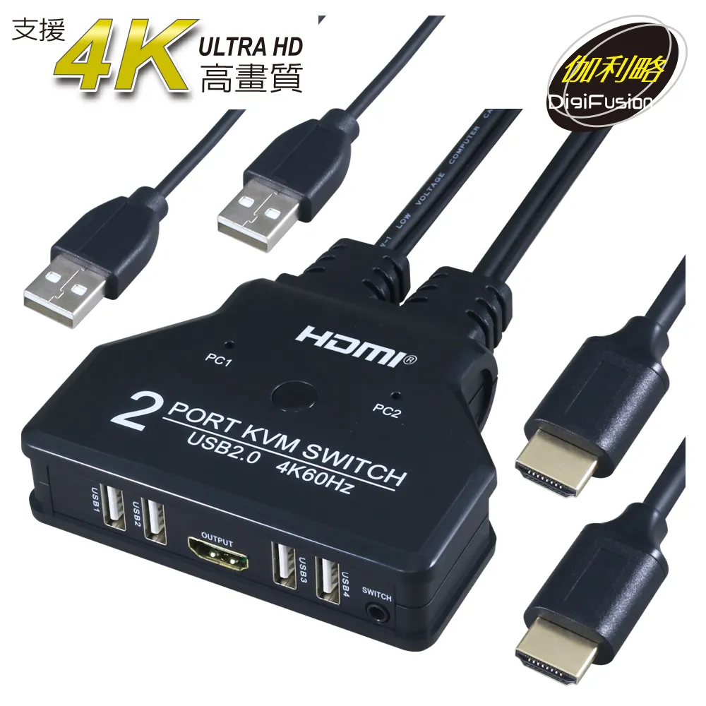 伽利略 HDMI 4K2K KVM 電腦切換器 4埠 歷史價格詳細信息