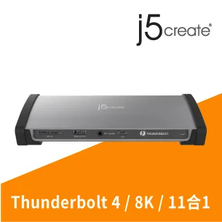 j5create Thunderbolt™ 4 四顯多功能8K擴充基座Dock (15合1,2.5G超高速網路) 相容USB4–JTD568 歷史價格詳細信息