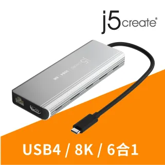 j5create Thunderbolt™ 4 四顯多功能8K擴充基座Dock (15合1,2.5G超高速網路) 相容USB4–JTD568 歷史價格詳細信息