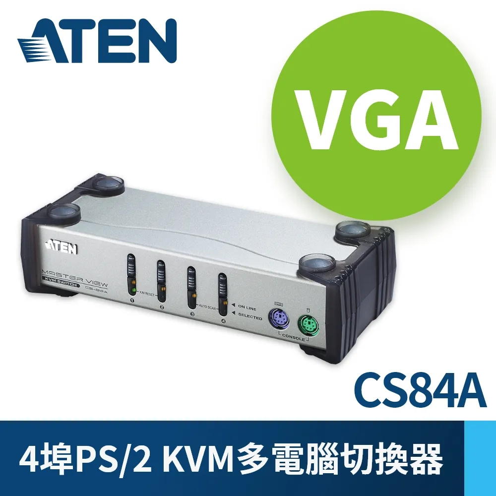 ATEN 4埠 VGA 螢幕分配器VS134A 歷史價格詳細信息