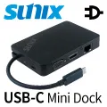 SUNIX USB Type-C便攜PD 2.0充電型mini Dock（CCV51PB） 歷史價格詳細信息